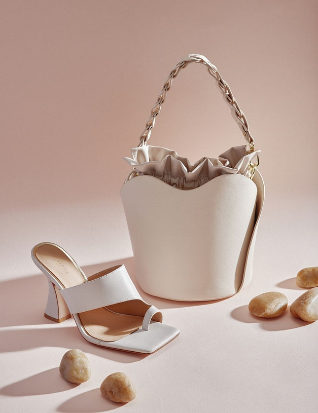 Бежевая женская сумка MASCOTTE 642-2105-608 | ракурс 4