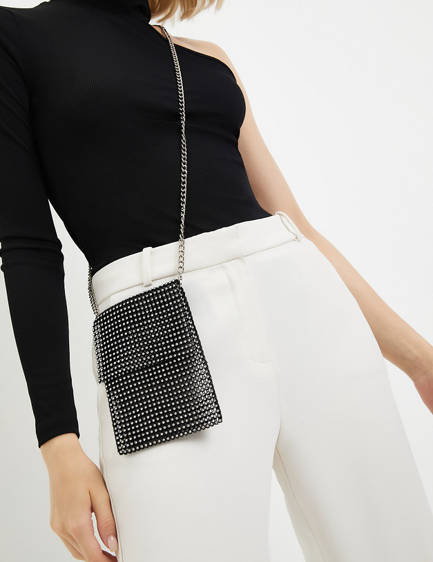 Черная женская сумка MASCOTTE 679-3212-7702 | ракурс 1