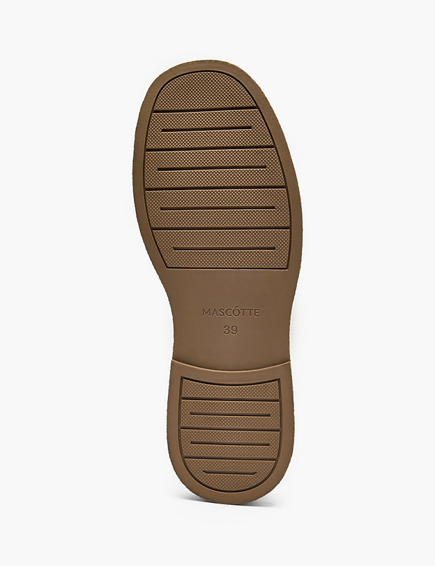 Бежевые женские полуботинки MASCOTTE 126-522511-4608M | ракурс 5