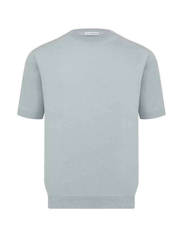 Голубой мужской джемпер MASCOTTE 971-6109-2611 | ракурс 1