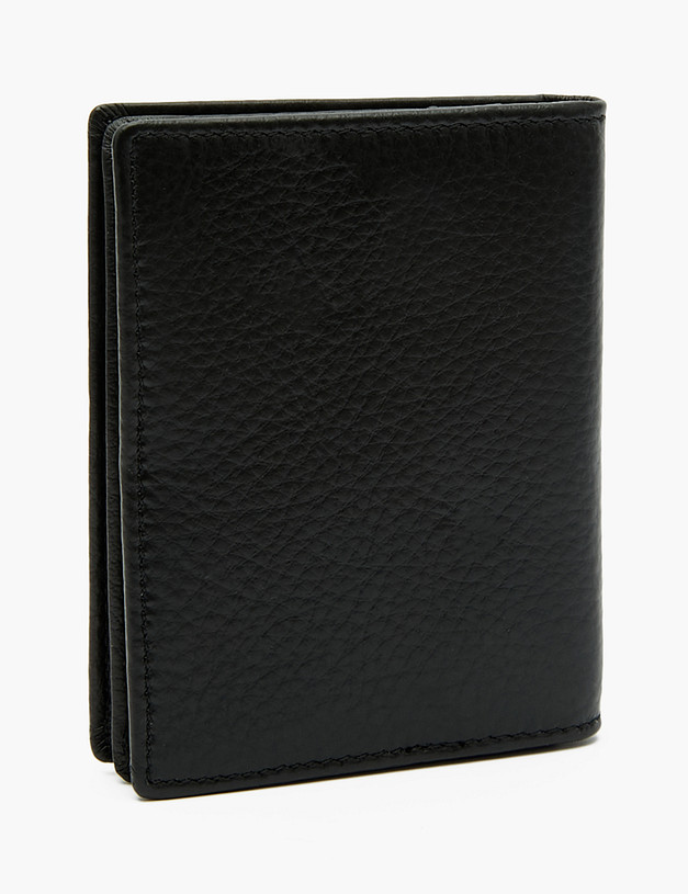 Черная мужская визитница MASCOTTE 604-3128-102 | ракурс 2 Черная мужская визитница MASCOTTE 604-3128-102 | ракурс 2