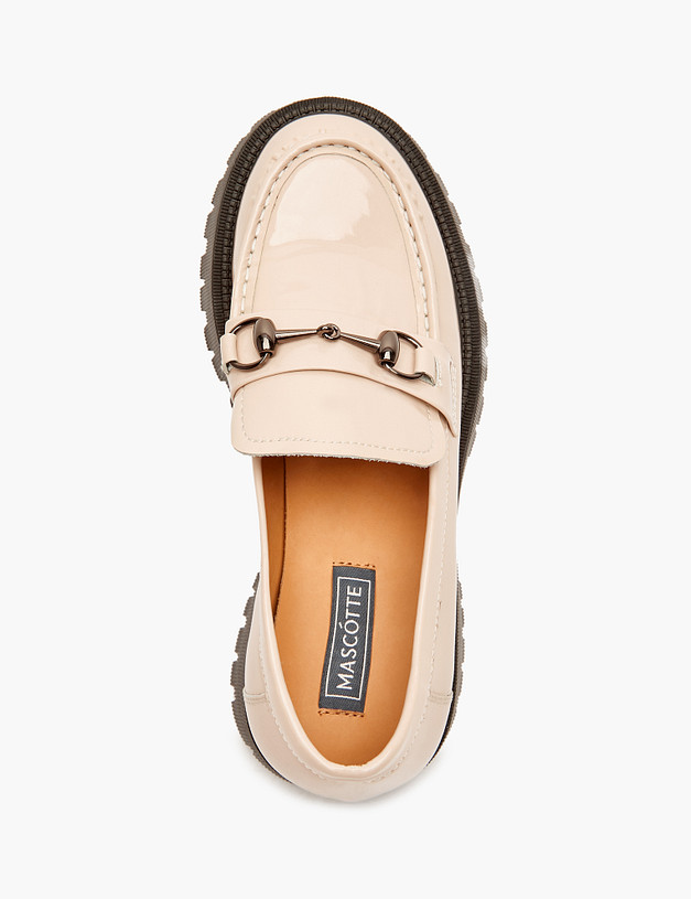 Бежевые женские лоферы MASCOTTE 234-123513-3719M | ракурс 4