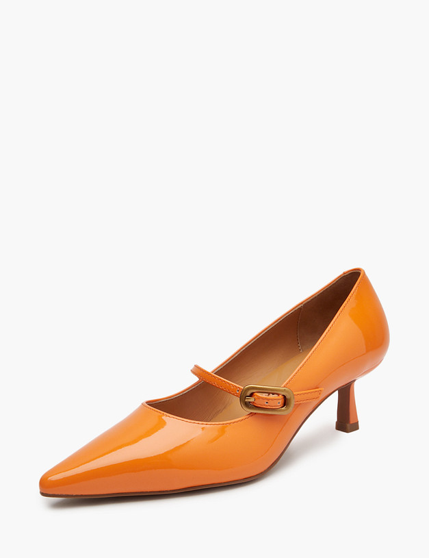 Оранжевые женские туфли Мэри Джейн MASCOTTE 94-5164612-0713 | ракурс 4