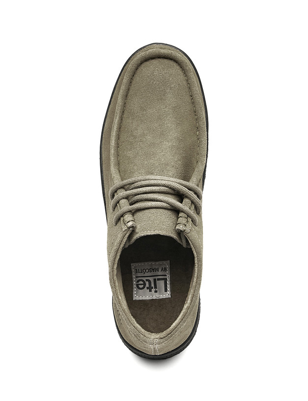 Оливковые женские полуботинки MASCOTTE 64-523221-0204 | ракурс 4