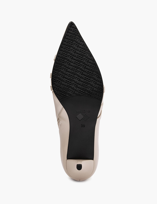 Молочные женские ботильоны MASCOTTE 94-610621-0501 | ракурс 5