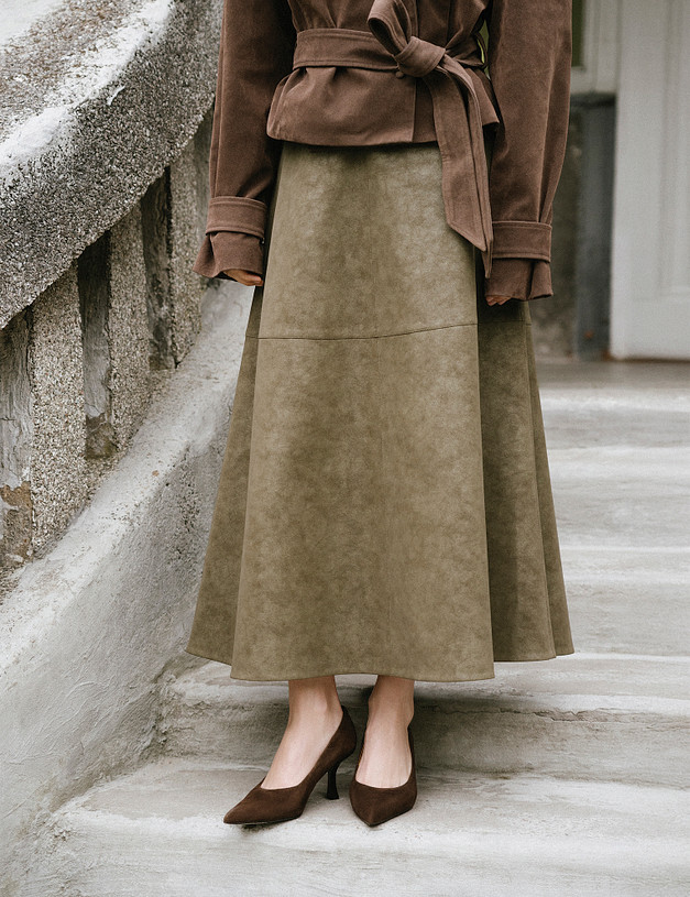 Коричневые женские туфли MASCOTTE 233-520511-0609 | ракурс 1