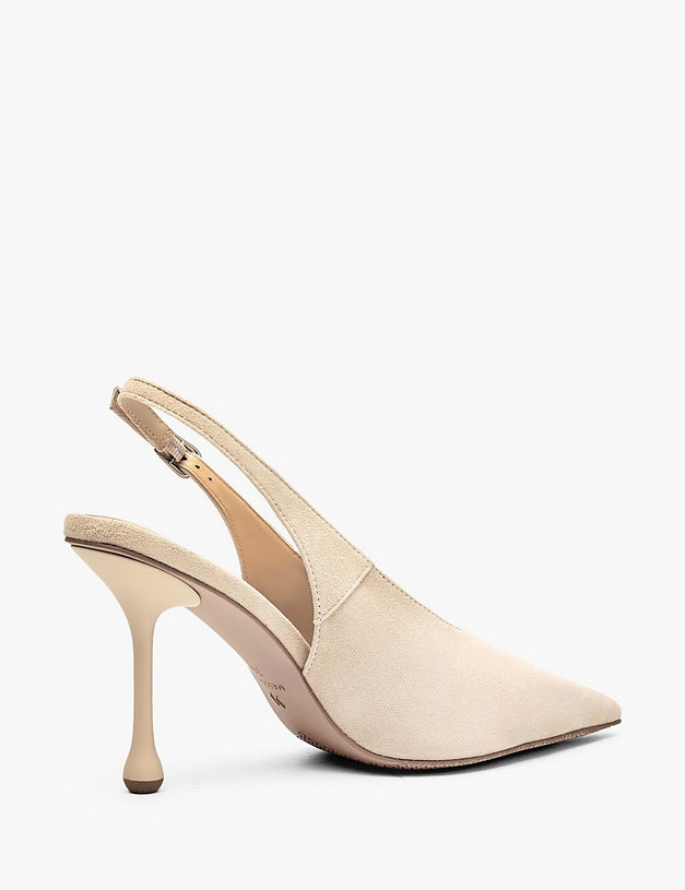 Молочные женские слингбэки MASCOTTE 175-6101814-5611M | ракурс 3