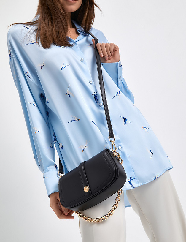 Черная женская сумка MASCOTTE 642-3114-602 | ракурс 1