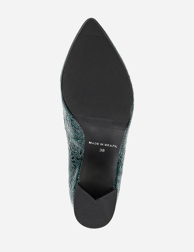 Зеленые женские туфли MASCOTTE 390-820261-0704 | ракурс 6