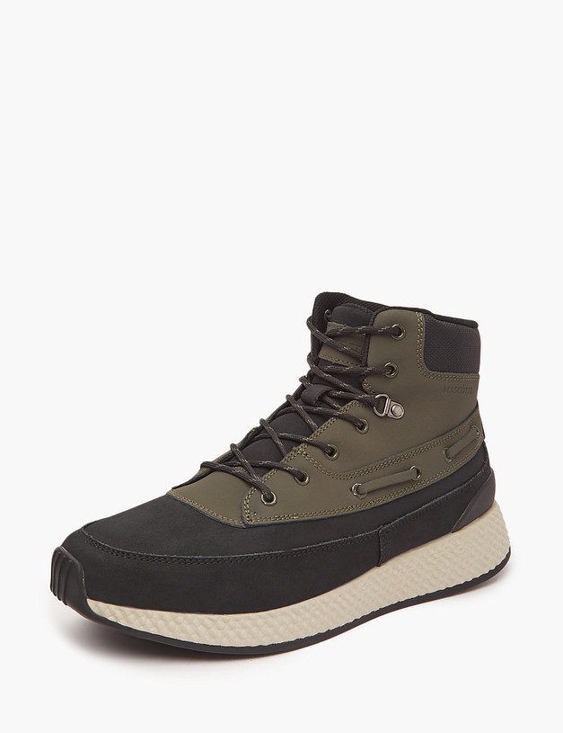 Оливковые мужские зимние хайкеры MASCOTTE 189-3231656-0604 | ракурс 2