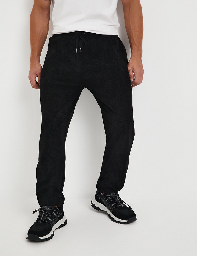 Черные мужские брюки MASCOTTE 888-5210-2402 | ракурс 1