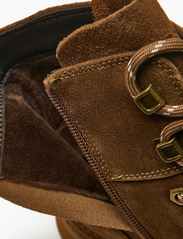 Коричневые женские ботинки MASCOTTE 58-529621-0209 | ракурс 7