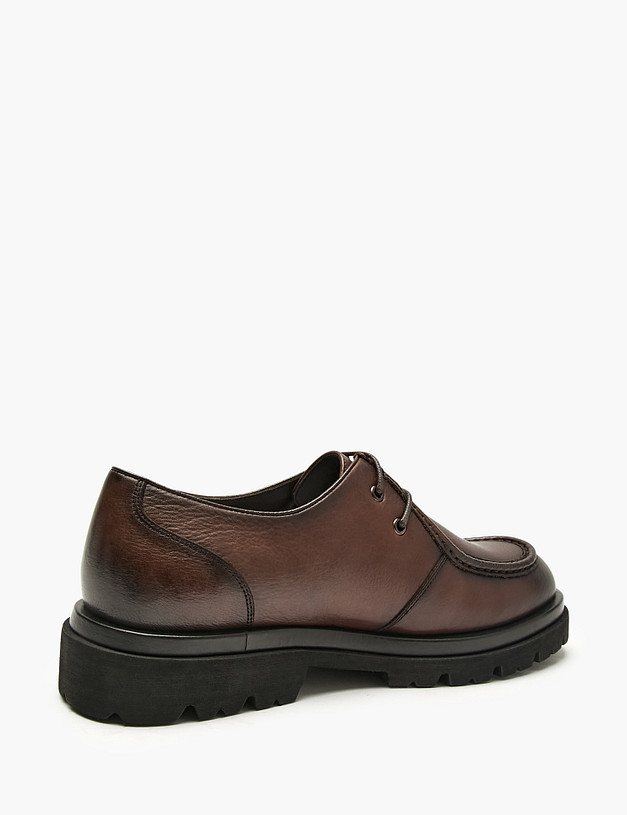 Коричневые мужские полуботинки MASCOTTE 175-522213-0109 | ракурс 5