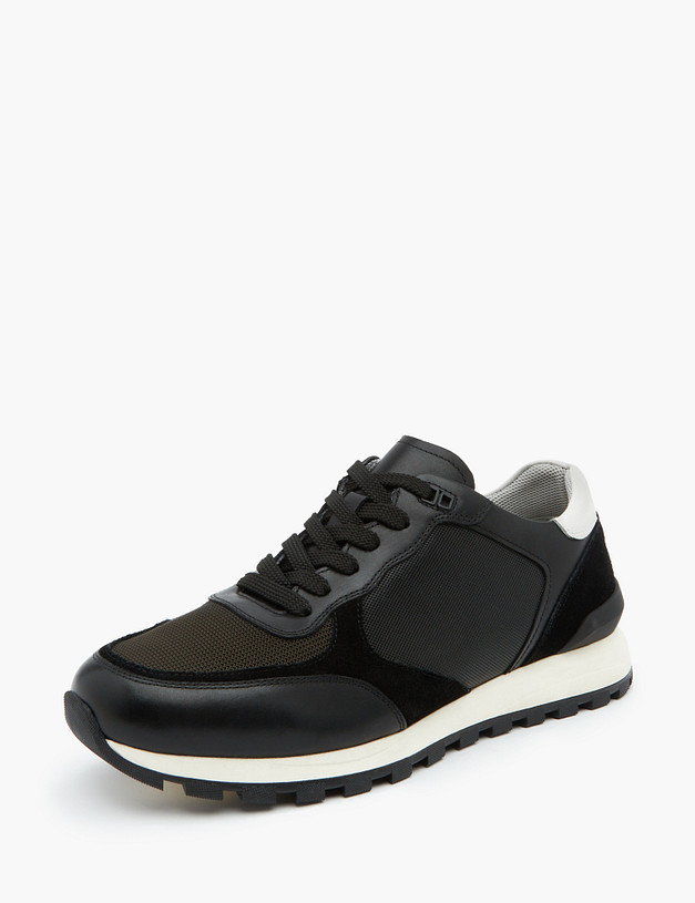 Черные мужские кроссовки MASCOTTE 58-3112321-3128M | ракурс 2 Черные мужские кроссовки MASCOTTE 58-3112321-3128M | ракурс 2