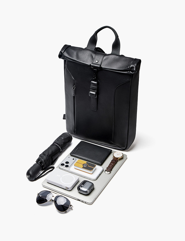 Черный мужской рюкзак MASCOTTE 622-6112-102 | ракурс 5