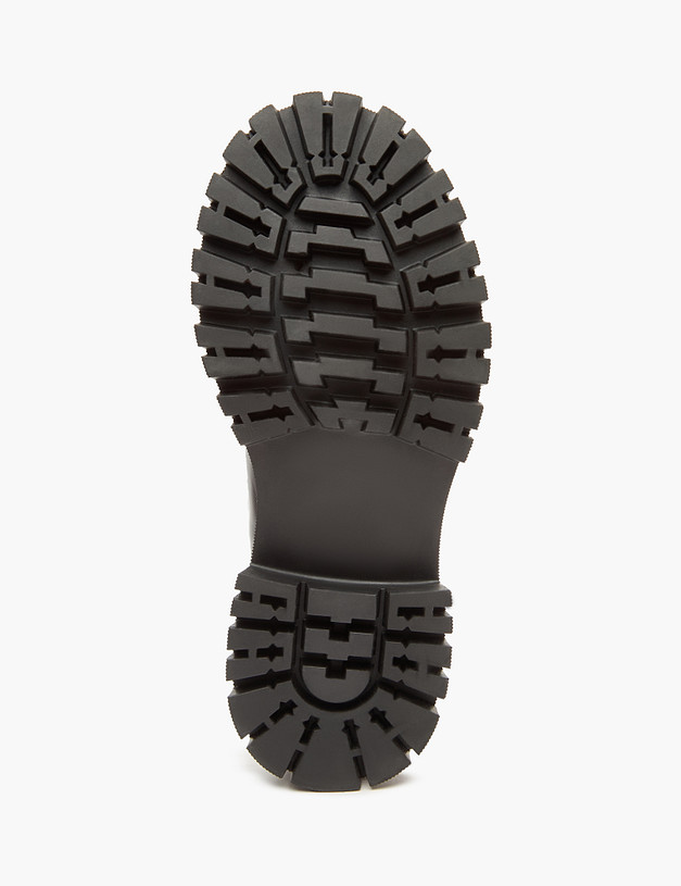 Черные лакированные женские лоферы MASCOTTE 234-123513-3701M | ракурс 5