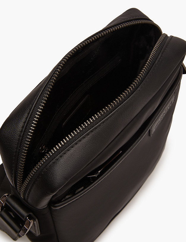 Черная мужская сумка MASCOTTE 604-3225-202 | ракурс 5 Черная мужская сумка MASCOTTE 604-3225-202 | ракурс 5