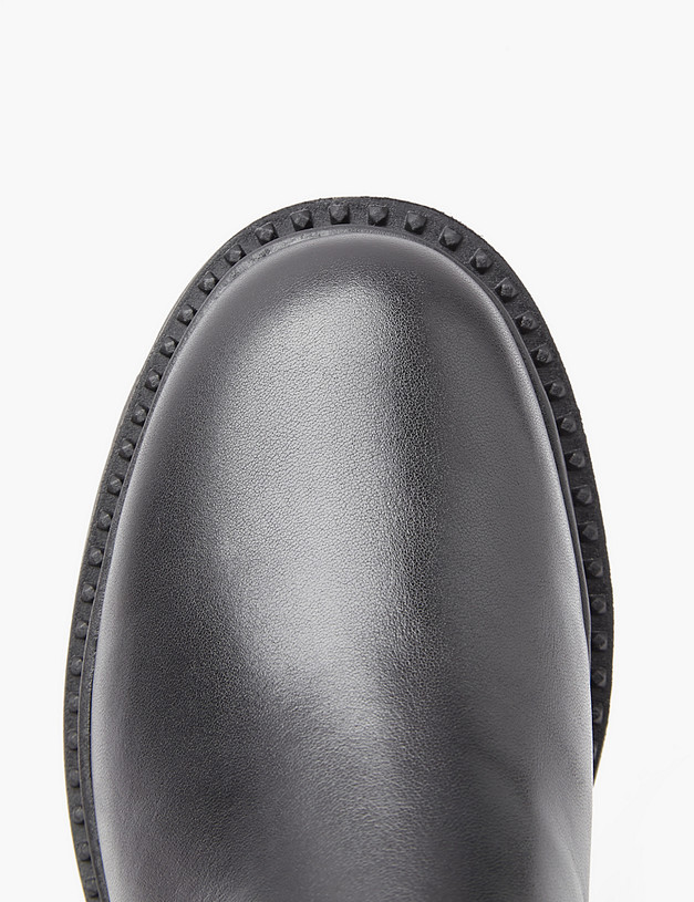 Черные женские зимние сапоги MASCOTTE 233-3201737-3100M | ракурс 5