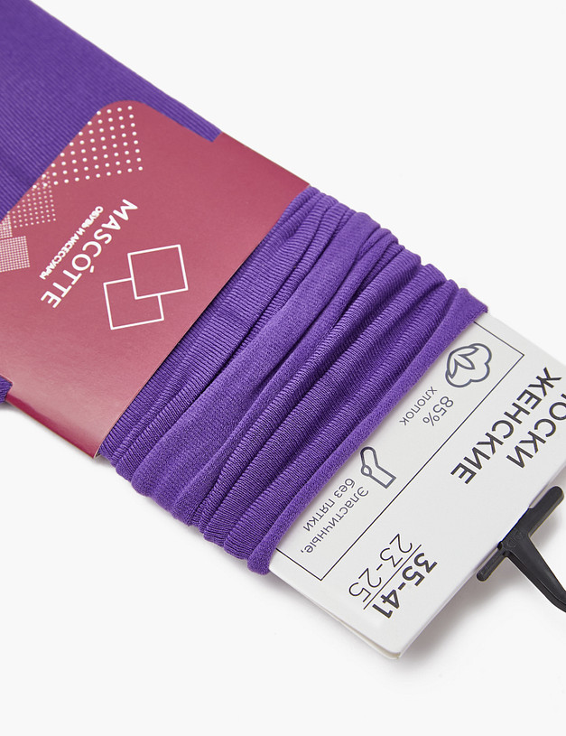 Фиолетовые женские носки MASCOTTE 764-3215-2607 | ракурс 2