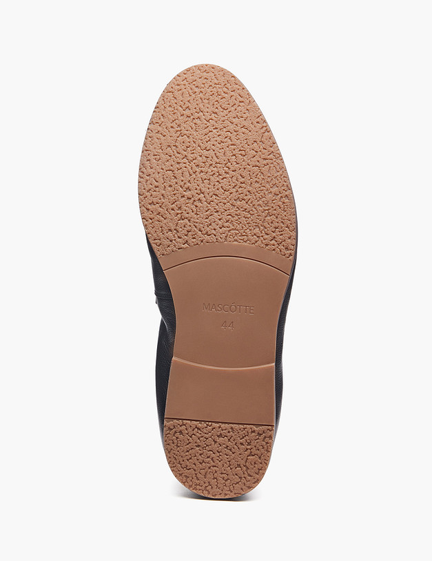 Черные мужские лоферы MASCOTTE 175-612311-0102 | ракурс 5