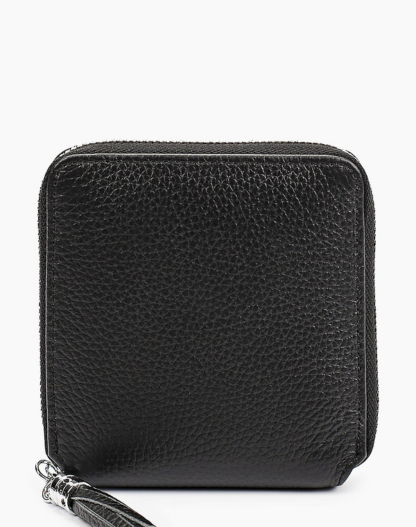 642-9215-102 Кошелёк жен. нат.кожа-и.кожа/текстиль черн, Mascotte