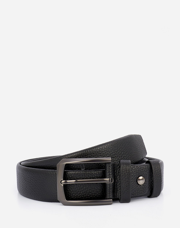 727-1206-102 Ремень муж. нат.кожа/нат.кожа черн, Mascotte