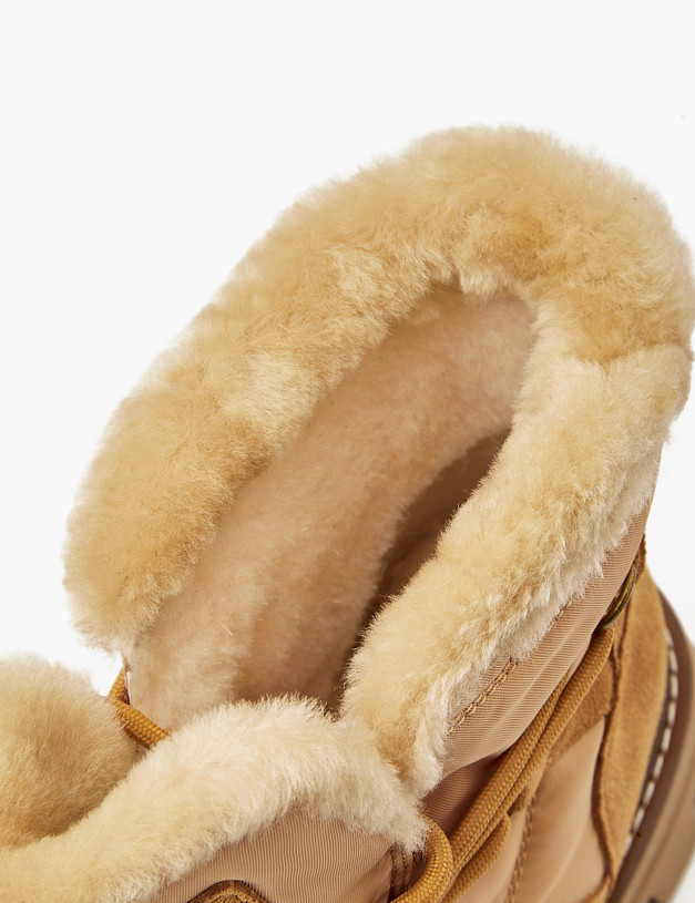 Рыжие женские ботинки MASCOTTE 234-325151-0213 | ракурс 8