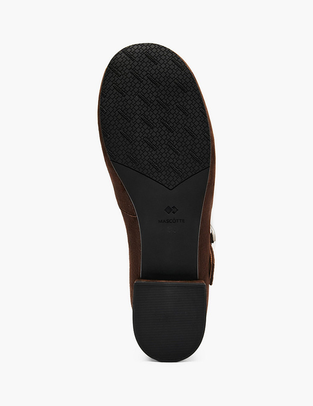 Коричневые женские туфли Мэри Джейн MASCOTTE 234-614311-4690M | ракурс 5