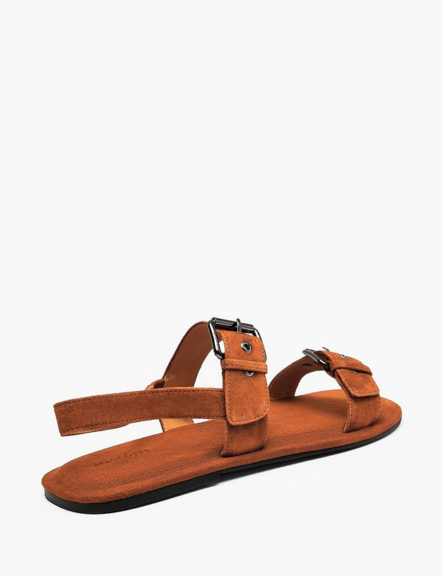 Рыжие женские сандалии MASCOTTE 233-615211-5619M | ракурс 3