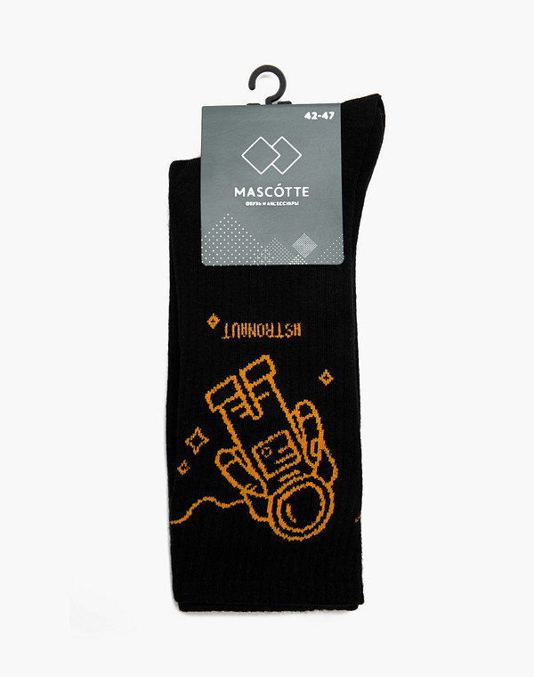 764-3106-2602 Носки мужские черн, Mascotte