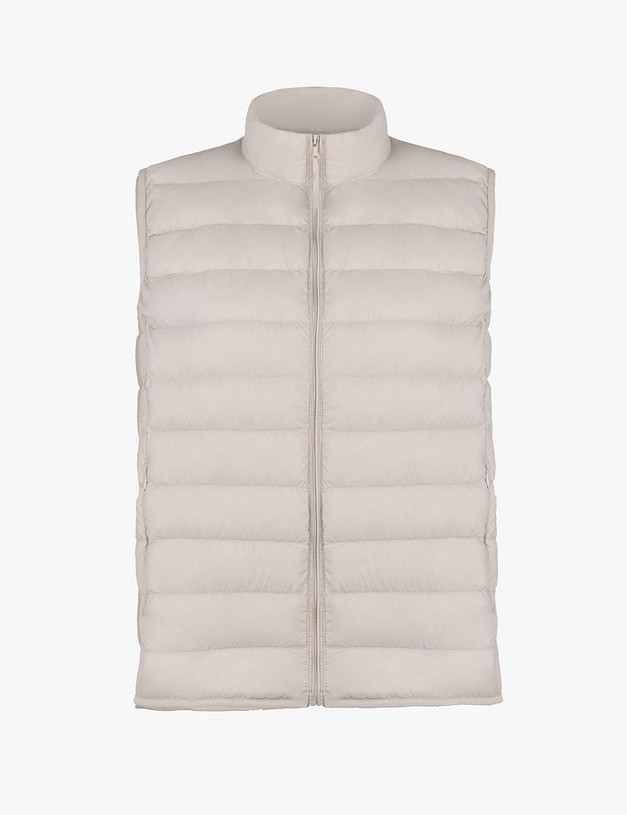 Бежевый женский жилет на молнии MASCOTTE 234-3167-2401 | ракурс 6 Бежевый женский жилет на молнии MASCOTTE 234-3167-2401 | ракурс 6