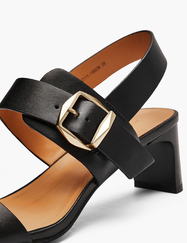 Черные женские босоножки MASCOTTE 94-612111-1002M | ракурс 6