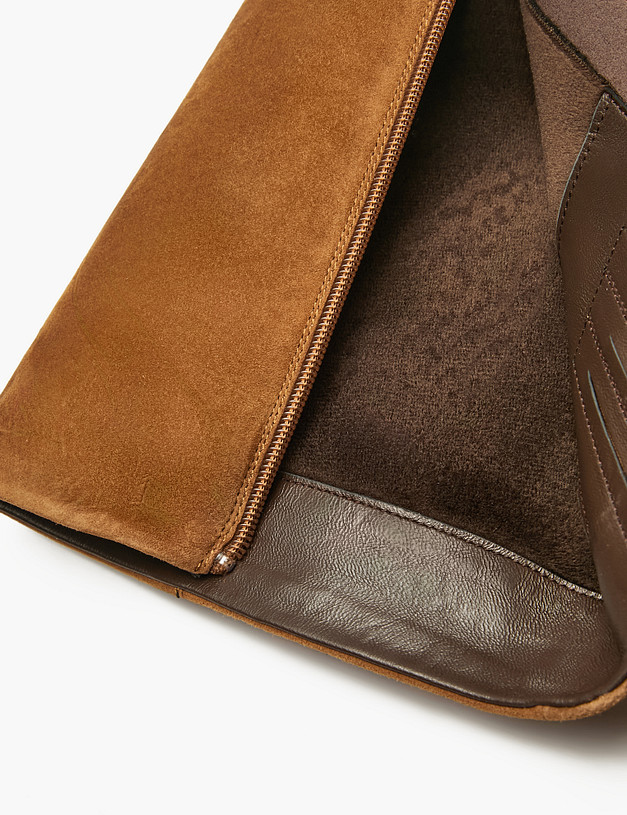 Коричневые женские сапоги MASCOTTE 100-221823-0609 | ракурс 8