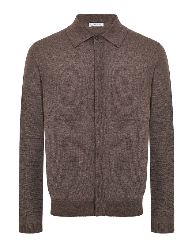 Бежевый мужской кардиган MASCOTTE 852-6117-2409 | ракурс 1
