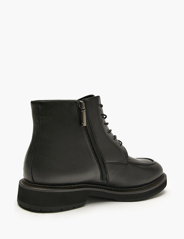 Черные мужские зимние ботинки MASCOTTE 175-520632-0102 | ракурс 5