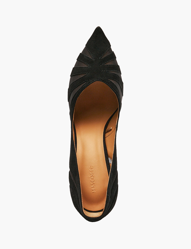 Черные женские туфли MASCOTTE 100-410912-0602 | ракурс 4