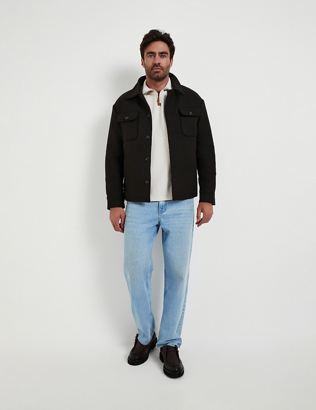 Коричневая мужская куртка MASCOTTE 885-5213-509 | ракурс 2