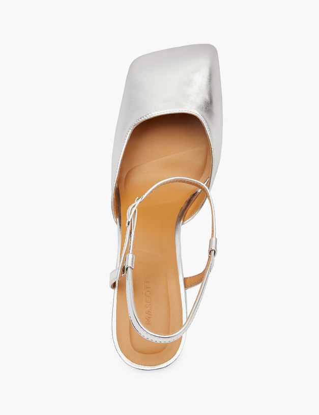 Серебристые женские туфли MASCOTTE 126-511311-0116 | ракурс 6
