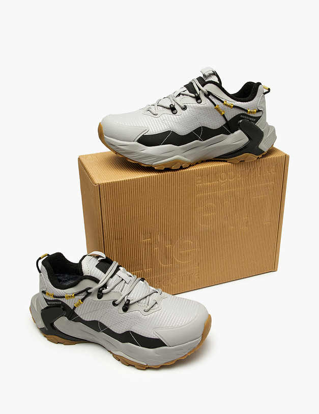 Серые женские кроссовки MASCOTTE 182-420854-0210 | ракурс 6