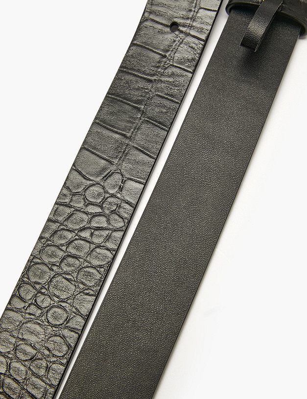 Черный женский ремень MASCOTTE 703-5217-102 | ракурс 4