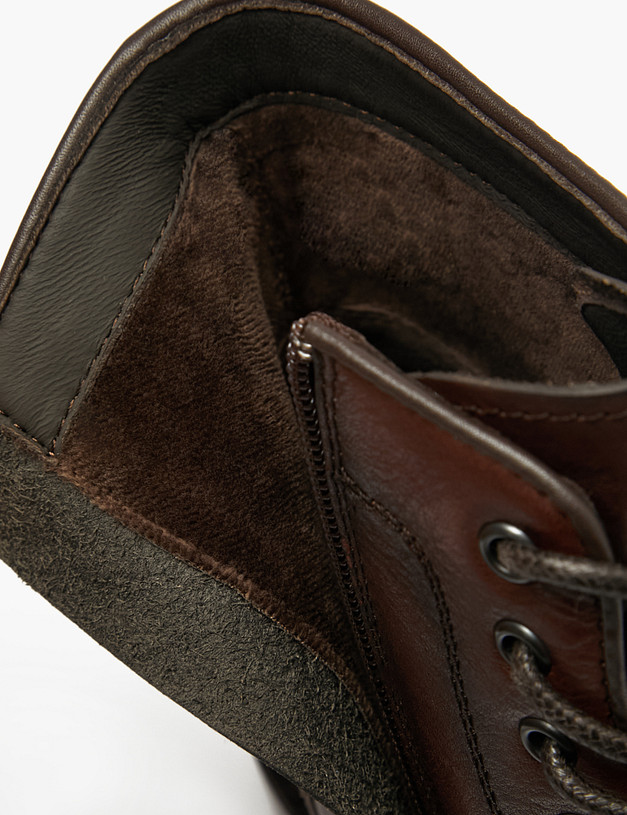Коричневые мужские ботинки MASCOTTE 22-521722-0109 | ракурс 6