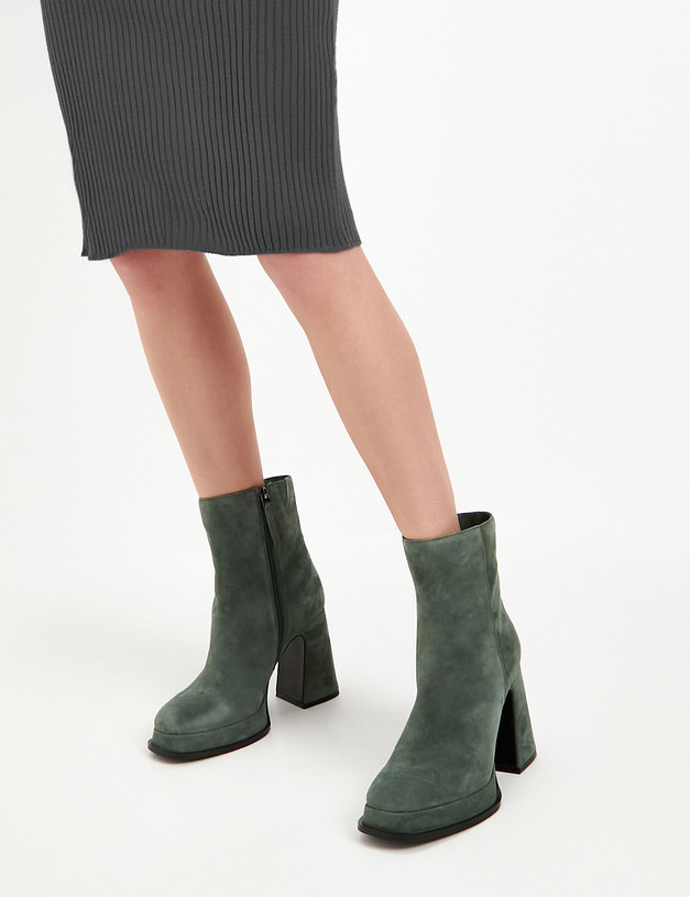 Зеленые женские ботильоны MASCOTTE 15-3205421-4606M | ракурс 1