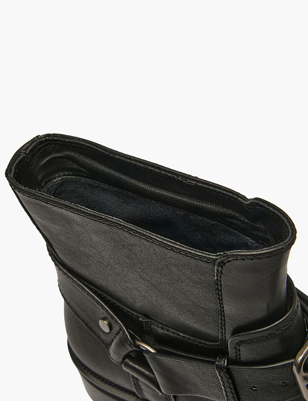 Черные женские ботинки MASCOTTE 175-5282321-0102 | ракурс 6