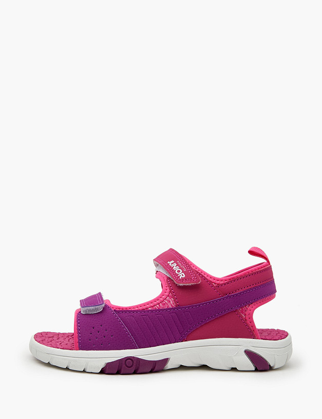 Сандалии для девочек цвета фуксии MASCOTTE 64-412221-0606 | ракурс 4