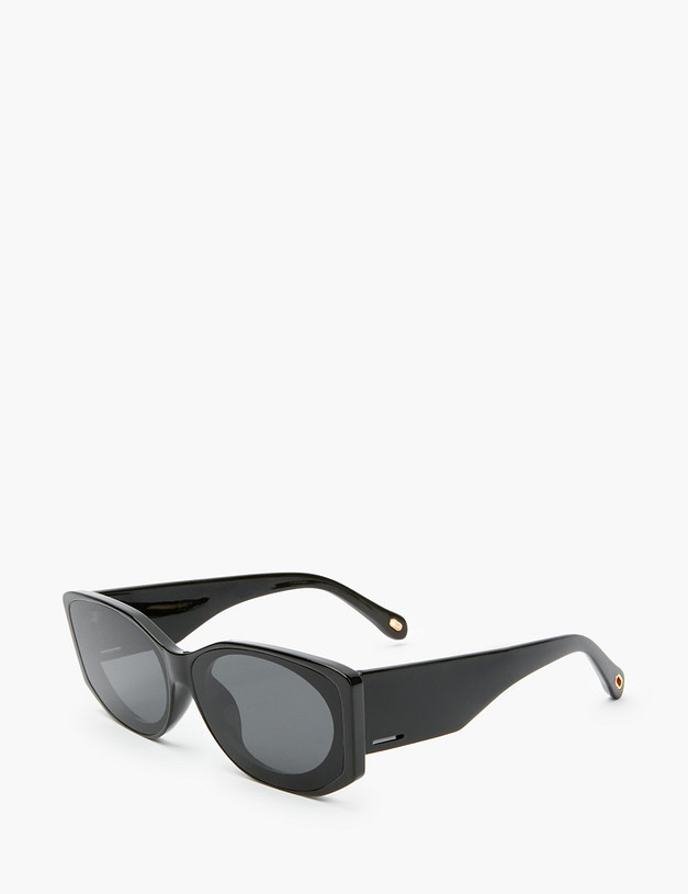 Черные женские очки MASCOTTE 753-2102-7702 | ракурс 3