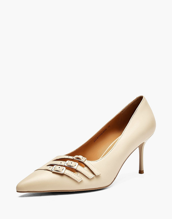 233-611112-0508 Туфли женские нат.кожа/нат.кожа беж, Mascotte