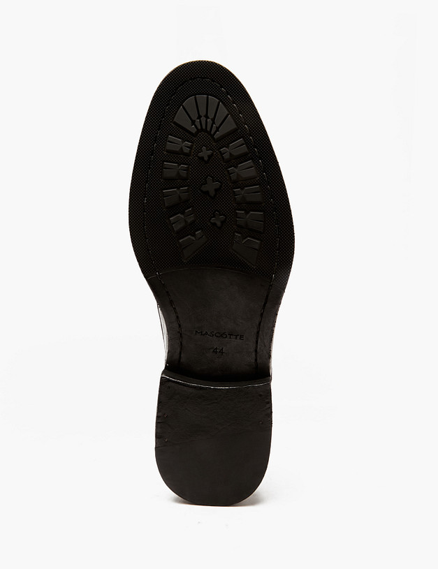Premium черные мужские дерби MASCOTTE 128-414511-0102 | ракурс 5