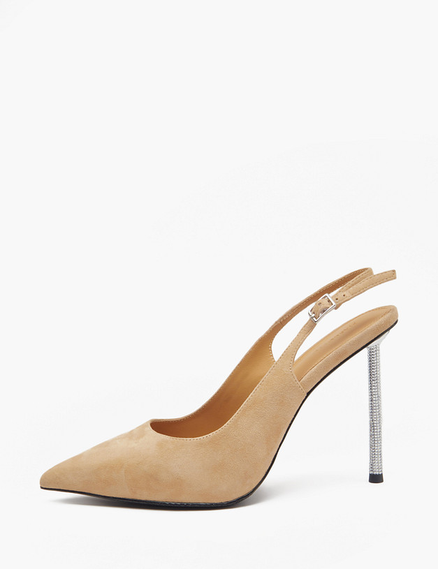 Бежевые женские туфли MASCOTTE 58-514111-3618M | ракурс 2