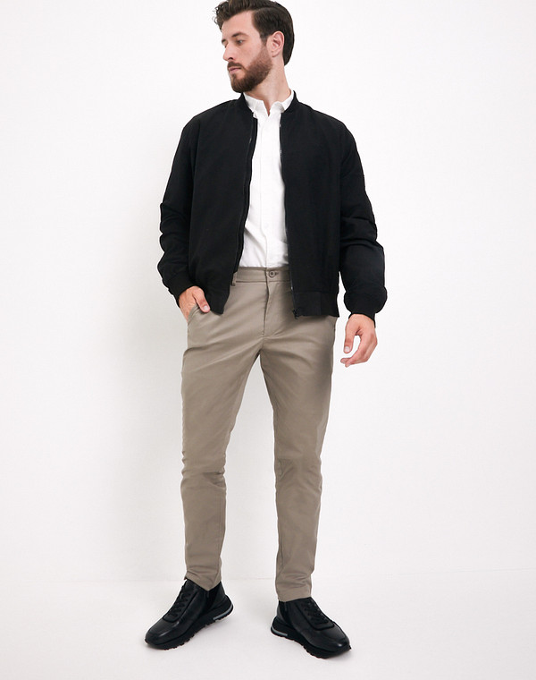 Черные мужские зимние кроссовки