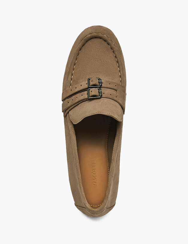 Бежевые женские лоферы MASCOTTE 94-520312-4699M | ракурс 4